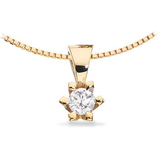 Scrouples - Victoria vedhæng i 14kt. guld m. 0,20ct. TW/SI