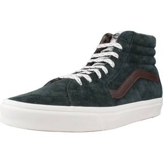 Vans - Sk8-Hi Pig Suede Shoes, Man, Green, Size: 40.5 - Green - 40.5