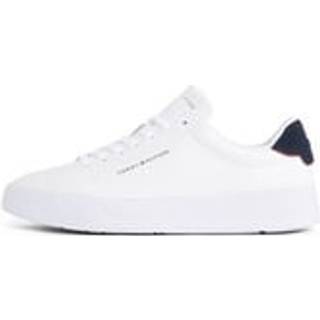 Tommy Hilfiger Herren Sneaker weiß Glattleder