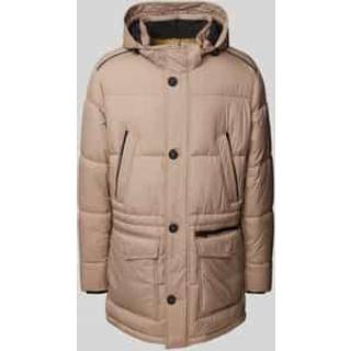 bugatti Herren Steppjacke beige unifarben