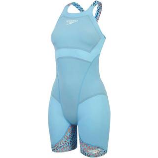 Speedo konkurrence badedragt til damer - LZR Ignite - Blå/orange