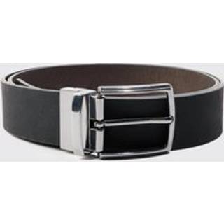 Mens Reversible Belt In Brown