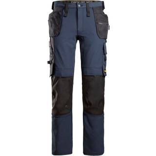 Snickers 6271 allroundwork, fuldstretch arbejdsbukser med hylsterlommer navy/sort 246