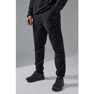 Mens Black Man Active Fleece Jogger