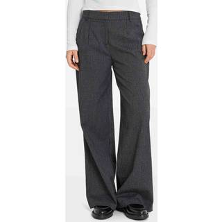 Envii - Endore Pants - Damebukser - Dark Grey Stripe - 40