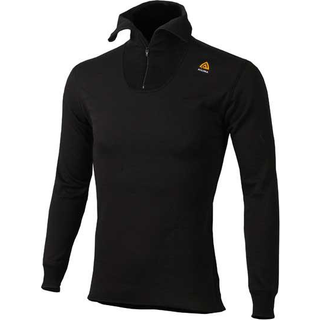 Aclima HW Polo w/Zip Merino undertøj størrelse M farve sort