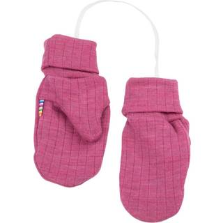 Joha Pink uldstrikkede vanter 70/80 cm  Lyserød  70/80 cm  Unisex