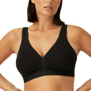 Naturana Athleisure Soft Bra - Black - D 100