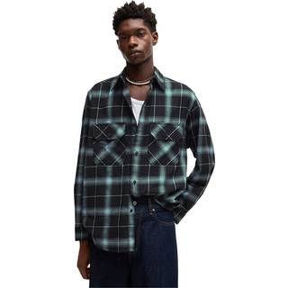 HUGO Blue Ebolt Overshirt Black