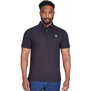Raging Bull Patch Jersey 100% Bomuld Sort Polo-skjorterX-Large