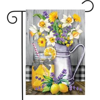 Lemonade Summer Garden Flag 12.5 """" X 18 """" Briarwood Lane