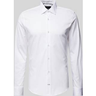 JOOP! Herren Hemd weiß Slim Fit