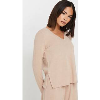 PixieGirl Petite PixieGirl Petite Cream Soft Touch V-Neck Jumper