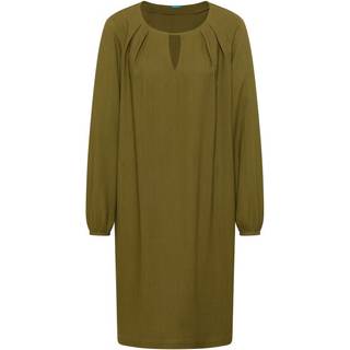 Tranquillo Women's Lockeres Ecovero-Kleid Kjole Damer størrelse 40 farve olivengrøn