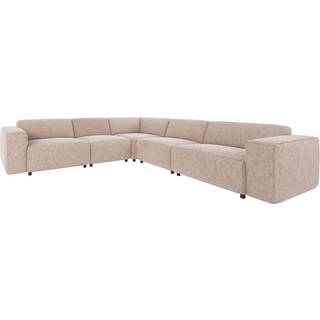 Rowico Home, Willard hjørnesofa 3+3-sæders stof Alice lys beige