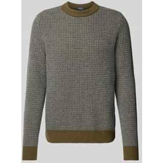 Maerz Herren Pullover grün unifarben