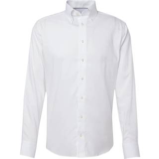 Eton Slim Fit Wrinkle Free Oxford Shirt White