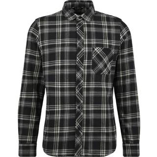 Heber Peak CeltisHe. Flannel Shirt Skjorte Herrer størrelse XL farve grå/sort