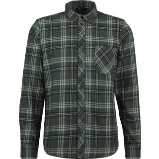 Heber Peak CeltisHe. Flannel Shirt Skjorte Herrer størrelse M farve grå