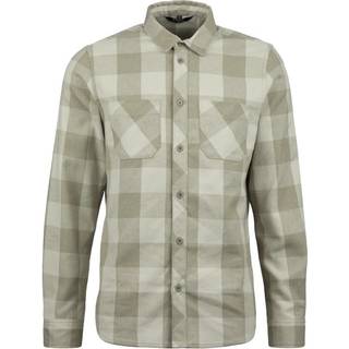 Stoic MMXX.Storuman Hemp Flannel Shirt Skjorte Herrer størrelse M farve grå