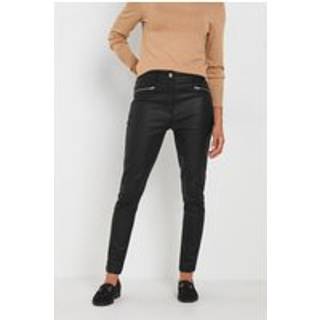 M & Co Coated Skinny Zip BukserEU 42 (UK 14)