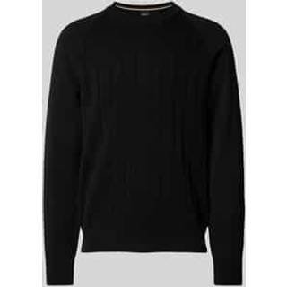 BOSS H Belugo Knitwear in Black | BOSS | Norton Barrie - 2XL