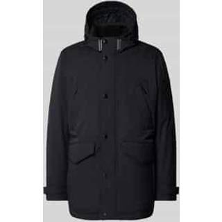 bugatti Herren Jacke blau unifarben