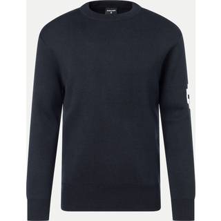 Strellson Herren Pullover schwarz unifarben