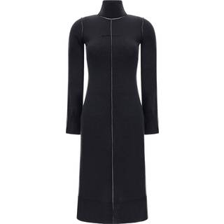 Midi dress - Black - XL