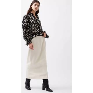 French Connection Satin Diandra Udbrændt TopStor