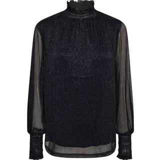 Mos Mosh Mmximena Glam Ls Blouse Bluser 167380 Salute Navy (XS)