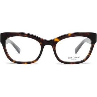 SAINT LAURENT Kvinde SL 643 006 Optiske stel Acetat Havana Cat Eye