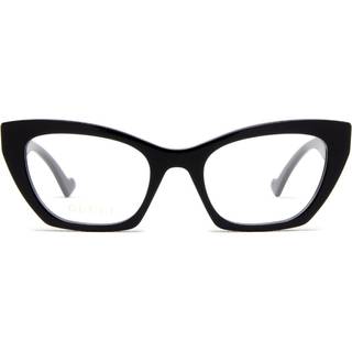 Gucci Kvinde Gucci GG1334O 001 Optiske stel Acetat Sort Cat Eye