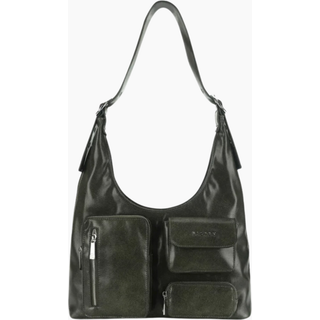 Silfen Nora skuldertaske (PINE GREEN)