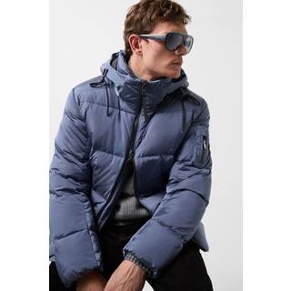 BOGNER Herren Jacke blau unifarben