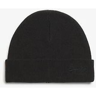 Superdry Knit Beanie Hat Black