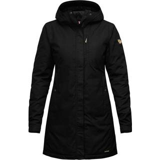 Fjällräven - Kiruna Padded Parka Jakke W Sort dame 2XL Ribejagtogfikseri.dk