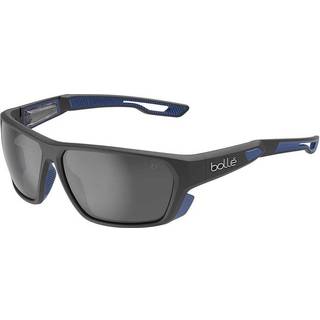 Bolle Airfin Polarized BS034004 63 Solbriller Mænd Black - Black Matte Blue - 63mm