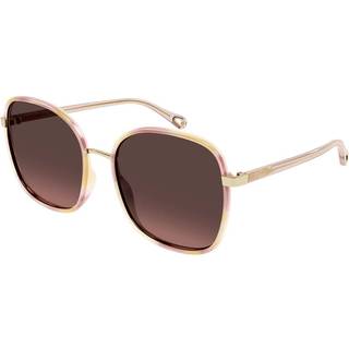 Chloé Kvinde Chloé CH0031S 014 Solbriller Bio-injekt Havana Rød Firkantet