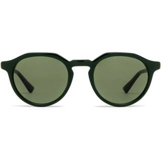Bottega Veneta Mand BV1260S 004 Solbriller Acetat Grøn Grøn Rund Normal