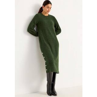 Superblød kjole med knapper Beata