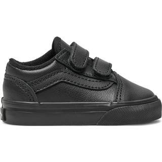 Vans - Toddler Old Skool Shoes (1-4 Years), Black, Size: 24.5 - Black - 24.5