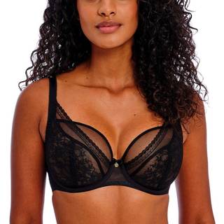 Freya Sydnie Underwired High Apex Plunge Bra - Black - D 60