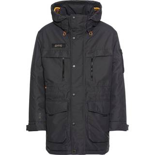 camel active Herren Funktionsparka grau unifarben