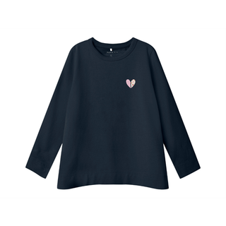 Name It Dark Sapphire Hjerte Top