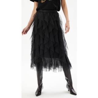 In Front Adeline Skirt Nederdele 16425 Sort (XXLARGE)
