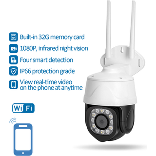 Aigostar SMART WiFi Roterbar PTZ Kamera Udendørs IP66 -1080P