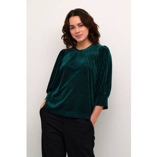 Kaffe KAcaca Bluse - Grøn - Str XS - Damer