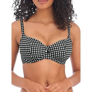 Freya Check In bikini top med bøjle, multi, Størrelse: 85F, Dame