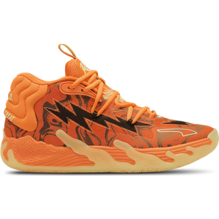 PUMA MB.03 Halloween Basketball Shoes, Shoes, Orange Pes/Black, 44.5